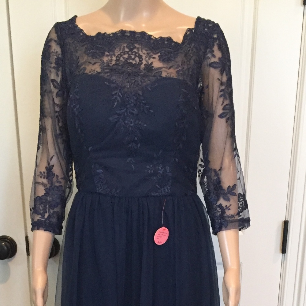 Navy Blue Chi Chi London Gown